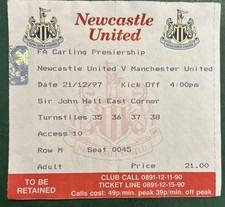 Newcastle United V Manchester