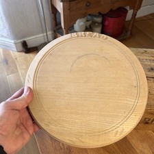 Vintage Traditional Wooden Carved Bread Board - Kitchenalia - Great!