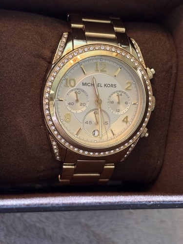 Michael kors ladies blair gold - kors,