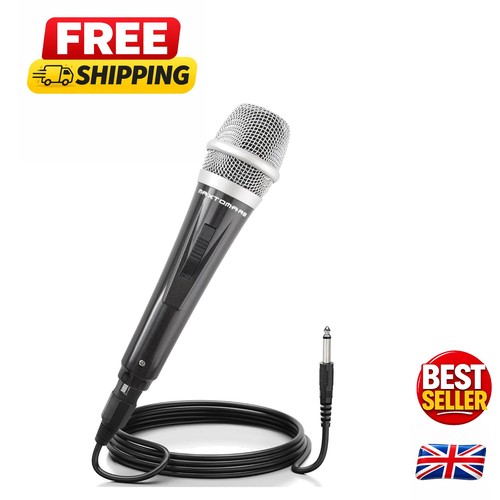 Corded handheld microphone - corded,