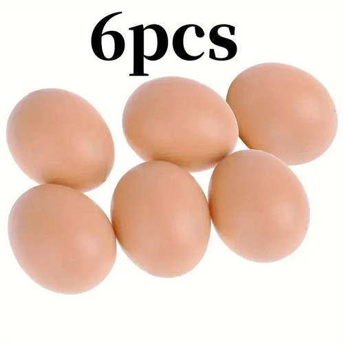 12x fake plastic - 6/12x, eggs