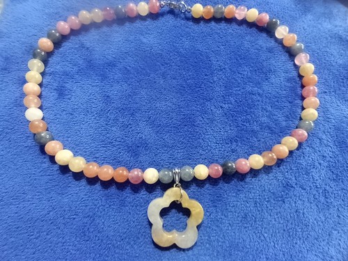 Multicoloured agate - multicoloured, &