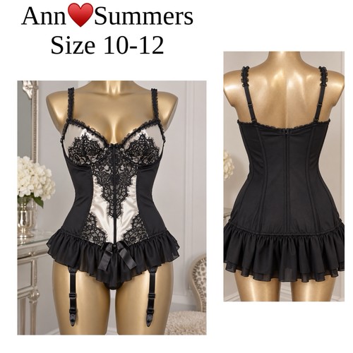Ann summers black white lace - summers,