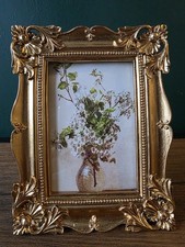 Gold Baroque Style Photo Frame