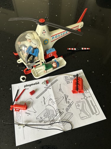 Vintage playmobil helicopter - playmobil,