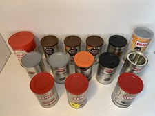 Joblot Empty Coffee Tins Kenco Millicano, Alcafe, CarteNoire Storage Arts Crafts