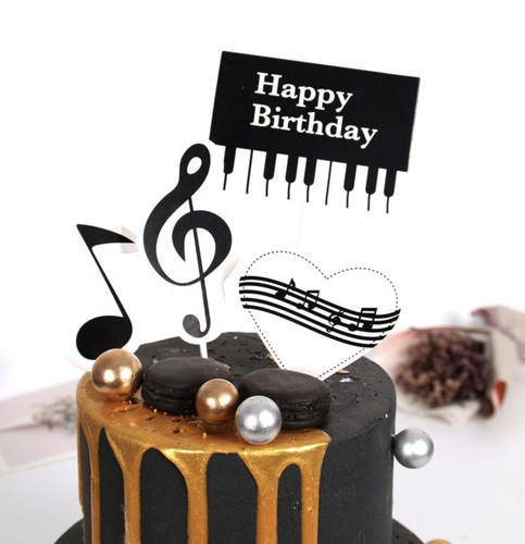 Piano cupcake picks cake - cupcake,