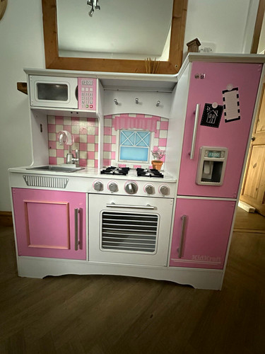 Wooden kitchen with all
