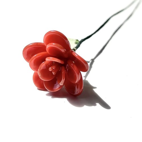 Eternal glass flower - glass, ornament