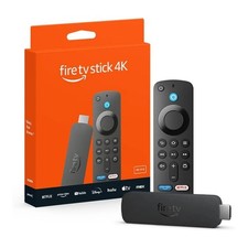 Amazon Fire TV Stick 4K (2nd Gen) Media Streamer with Alexa Voice Remote Wi-Fi 6