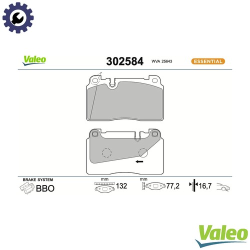 Brake pad set disc - brake,