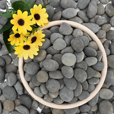 3Lb Mexican Beach Pebbles, 1"