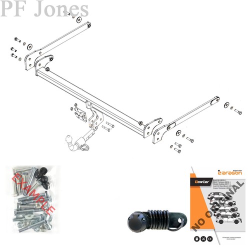 Aragon towbar for - for, toyota