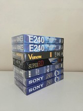 Assorted VHS Tapes Super RD