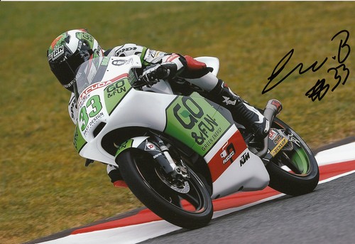 Enea bastianini hand signed - bastianini,