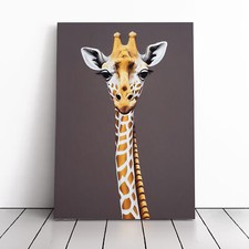 Giraffe Urban Canvas Wall Art