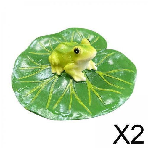 2xfloating water lily leaf - 2xfloating,