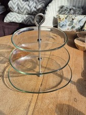 Three Tiered Cake Stand Oval