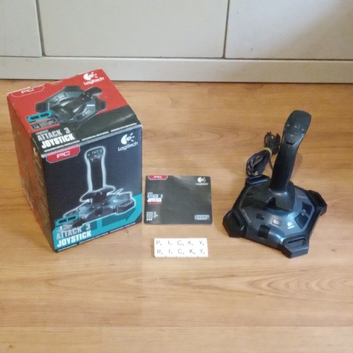 Logitech attack joystick usb - 3,