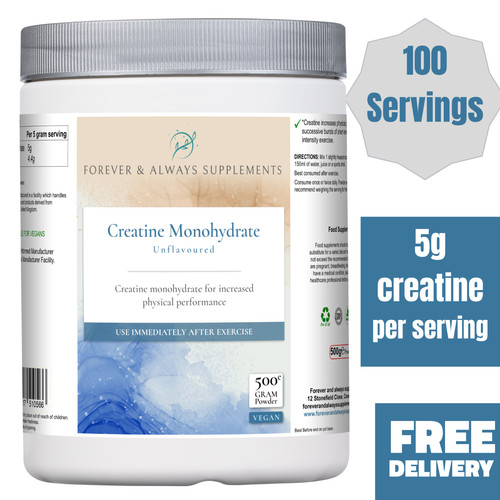Creatine monohydrate - creatine, 5g