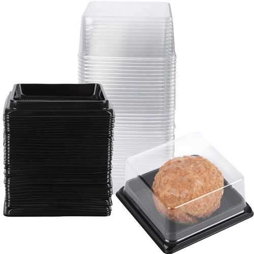 Pack clear plastic - 50, mini