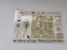 New Home  Clear Acrylic Stamps