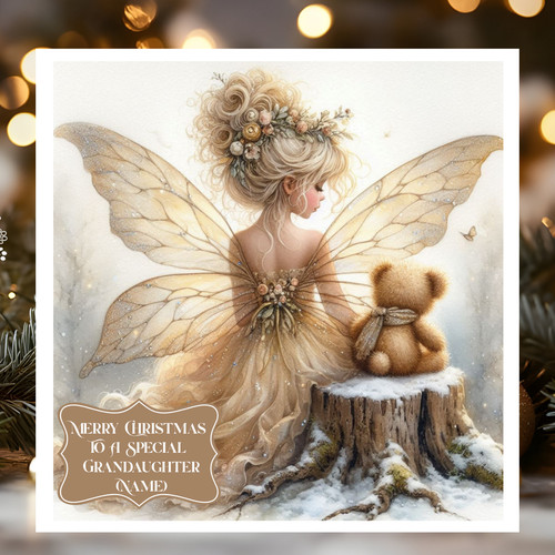 Personalised woodland fairy - personalised,