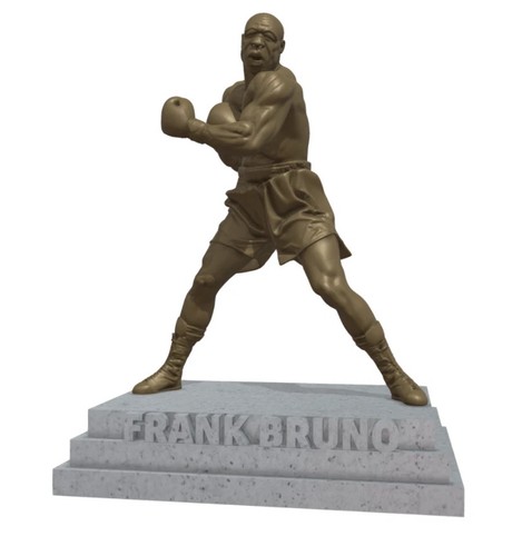 Frank bruno statue - statue,