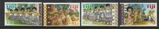 Fiji 1999 Fijian Dancers set SG 1040-1043 Mnh.