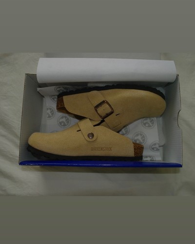 Birkenstock boston suede - boston, clog