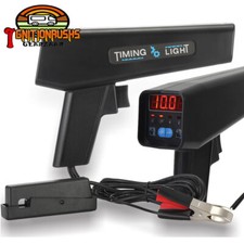 12V Ignition Timing Light with Digital Advance and Rev Counter in Black Upgraded