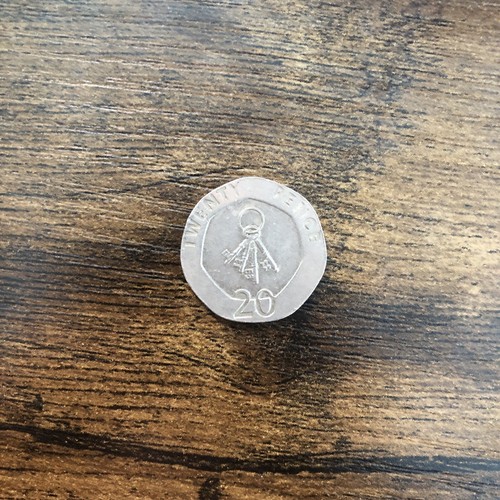 Rare 20p coin - coin, gibraltar