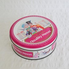 Vintage Mackintosh's Quality Street Small Round Tin 1990's Sweet Tin Storage