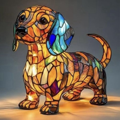 New magimagi dog lamp - new,