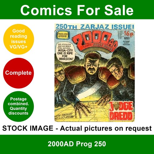 2000ad prog 250 - 2000ad, #250