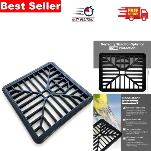 Plastic drain cover - 6", x