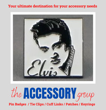 New pin badge Elvis Prestley
