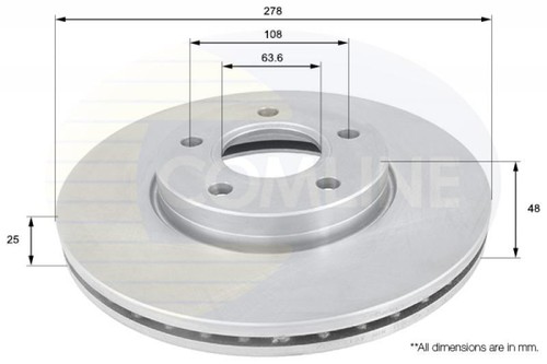 Front brake discs set - brake,
