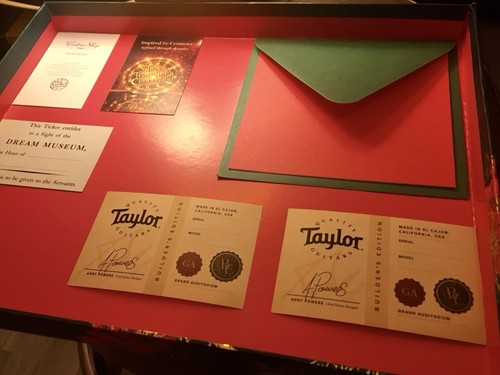 Custom taylor style guitar - taylor,