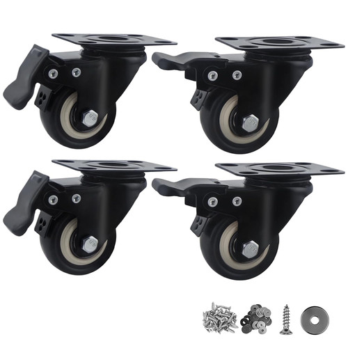 Inch caster wheels - set, of