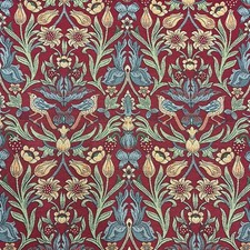 Strawberry Bird Red Tapestry