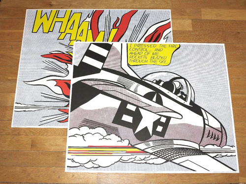 Roy lichtenstein poster set - roy,