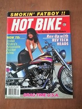 Hot Bike Harley-Davidson Magazine July 1993 - 1949 Panhead - 1989 Springer