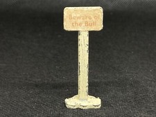 Beware Of The Bull Sign By Kemlow   (N yel 170)