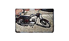 Bsa D3 Motorbike A4 photo