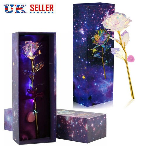 24k led enchanted rose - led,