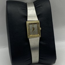 13mm Accurist Quartz Watch Ladies Silver Tone 958000 Untested Parts Repair