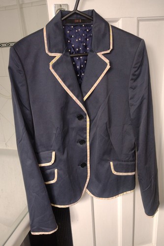Daks womens navy blazer - daks, size