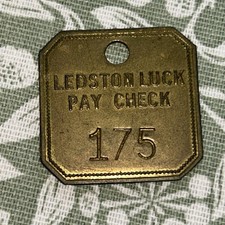 Ledston luck Colliery Brass Pit Check 175