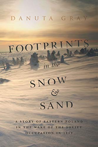 Footprints the snow - footprints,